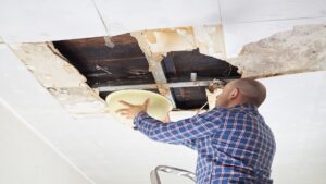 What a Wet Ceiling Really Says About Your Roof